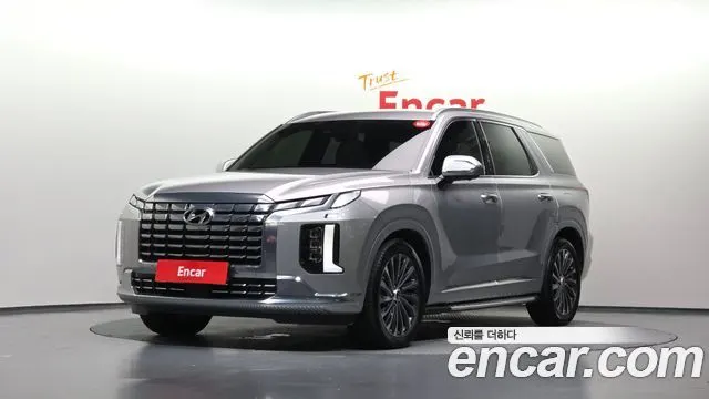 HYUNDAI PALISADE 2024 — 21 047 км, серебристо-серый, Корея — под ключ — фото 1