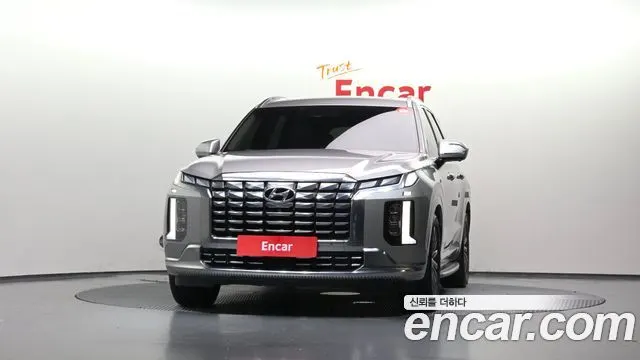 HYUNDAI PALISADE 2024 — 21 047 км, серебристо-серый, Корея — под ключ — фото 3