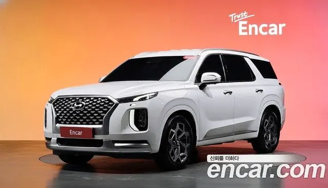 HYUNDAI PALISADE 2022 — 42 018 км, белый, Корея — под ключ — фото 2
