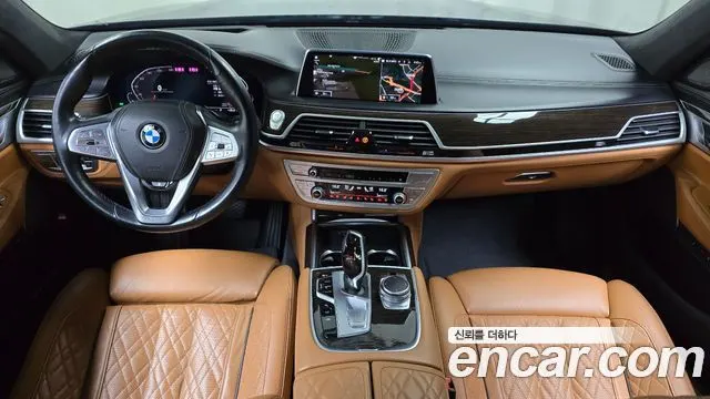 BMW 7 SERIES 2020 — 163 108 км, серый, Корея — под ключ — фото 7