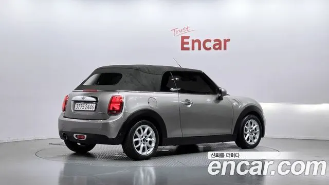 MINI COOPER CONVERTIBLE 2019 — 153 669 км, серебристо-серый, Корея — под ключ — фото 2