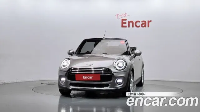 MINI COOPER CONVERTIBLE 2019 — 153 669 км, серебристо-серый, Корея — под ключ — фото 3