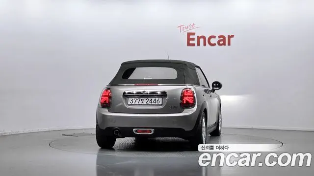 MINI COOPER CONVERTIBLE 2019 — 153 669 км, серебристо-серый, Корея — под ключ — фото 4