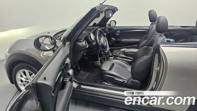 MINI COOPER CONVERTIBLE 2019 — 153 669 км, серебристо-серый, Корея — под ключ — фото 10