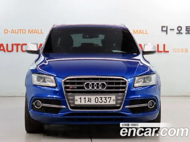 AUDI SQ5 2016 — 123 000 км, синий, Корея — под ключ — фото 3