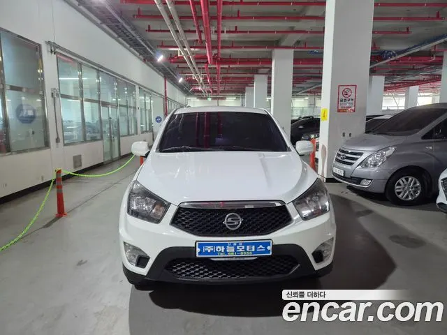 KGM KORANDO SPORTS 2015 — 168 558 км, белый, Корея — под ключ — фото 3