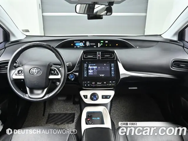 TOYOTA PRIUS 2016 — 127 516 км, белый, Корея — под ключ — фото 7