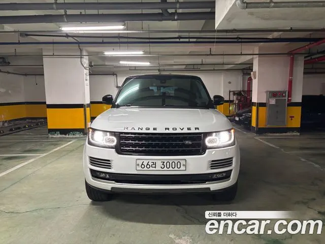 LAND ROVER RANGE ROVER 2014 — 108 000 км, белый, Корея — под ключ — фото 4