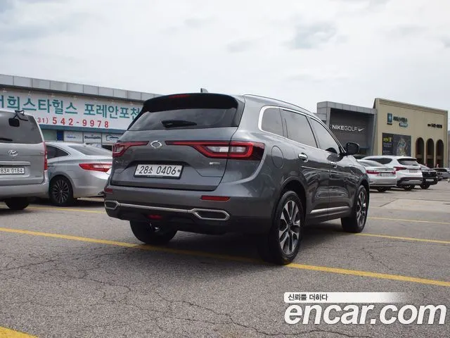 RENAULT KOREA QM6 2018 — 133 000 км, серый, Корея — под ключ — фото 2