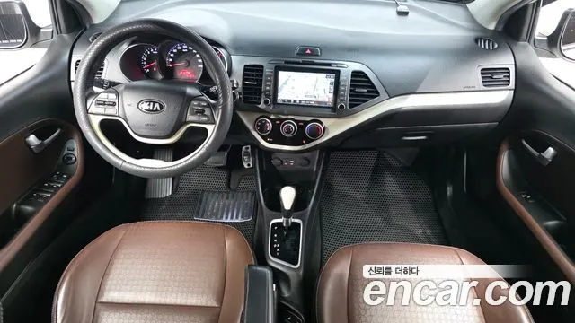 KIA MORNING 2016 — 91 263 км, белый-перламутр, Корея — под ключ — фото 7