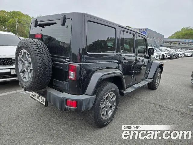 JEEP WRANGLER 2016 — 174 476 км, чёрный, Корея — под ключ — фото 5