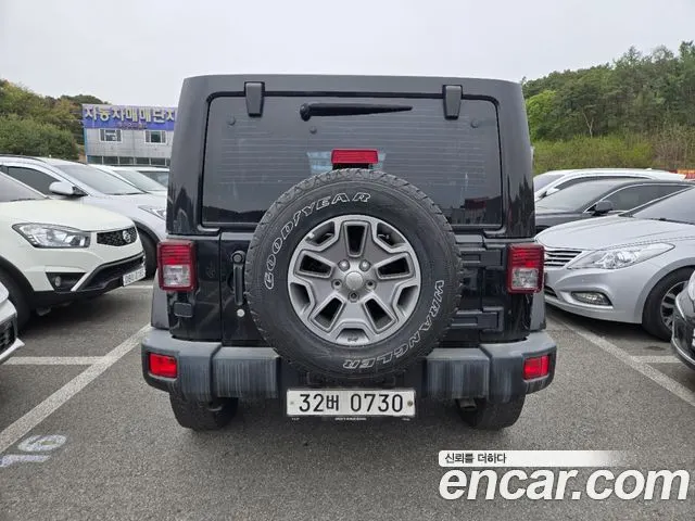 JEEP WRANGLER 2016 — 174 476 км, чёрный, Корея — под ключ — фото 6