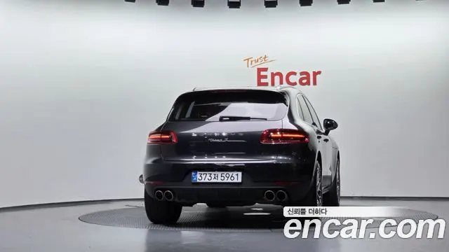 PORSCHE MACAN 2017 — 78 300 км, серый, Корея — под ключ — фото 4