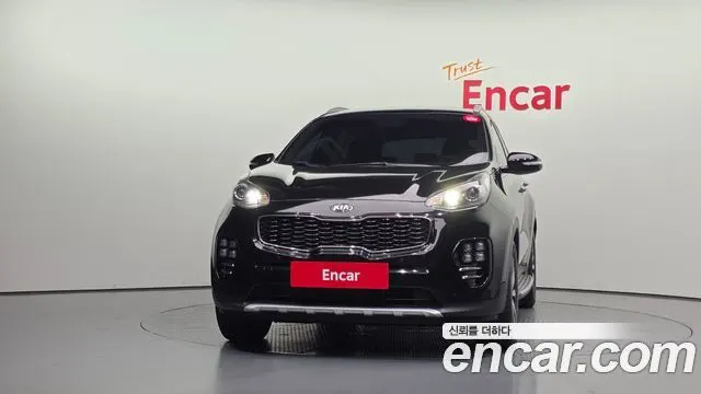 KIA SPORTAGE 2017 — 172 800 км, чёрный, Корея — под ключ — фото 3