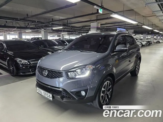 KGM KORANDO C 2016 — 80 000 км, серый, Корея — под ключ — фото 3