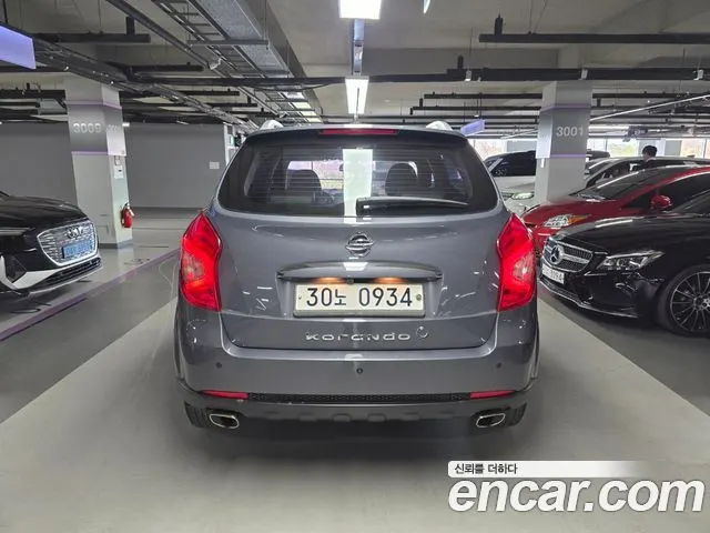 KGM KORANDO C 2016 — 80 000 км, серый, Корея — под ключ — фото 4