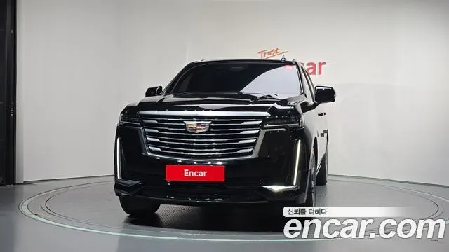 CADILLAC ESCALADE 2022 — 36 885 км, чёрный, Корея — под ключ — фото 3