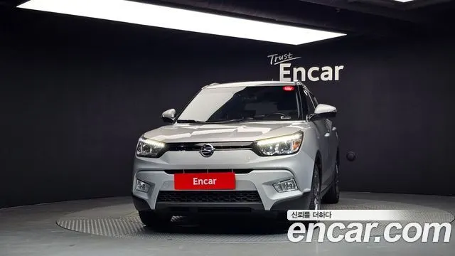 KGM TIVOLI 2016 — 144 134 км, серебристо-серый, Корея — под ключ — фото 3