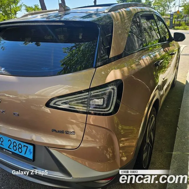 HYUNDAI NEXO 2022 — 77 300 км, золотистый, Корея — под ключ — фото 2