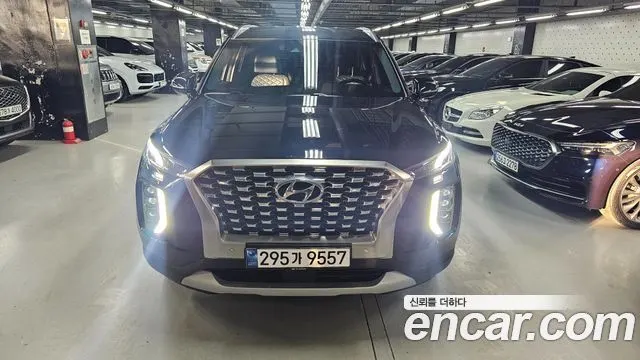 HYUNDAI PALISADE 2022 — 65 960 км, синий, Корея — под ключ — фото 3