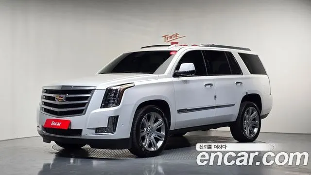 CADILLAC ESCALADE 2018 — 81 510 км, белый, Корея — под ключ — фото 12