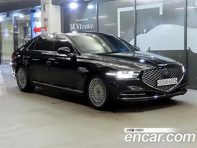 GENESIS G90 2019 — 175 117 км, чёрный, Корея — под ключ — фото 11