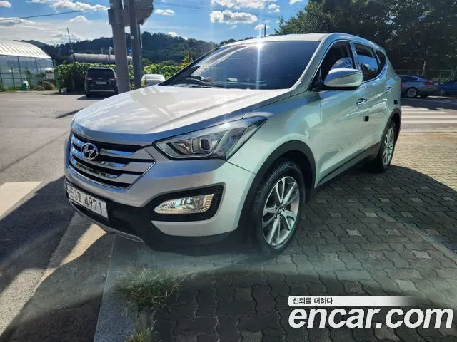 HYUNDAI SANTA FE 2014 — 170 193 км, серебристый, Корея — под ключ — фото 11