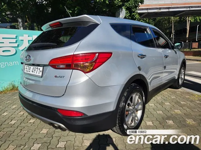 HYUNDAI SANTA FE 2014 — 170 193 км, серебристый, Корея — под ключ — фото 3