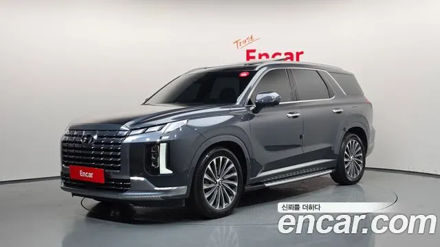 HYUNDAI PALISADE 2024 — 20 375 км, светло-серебристый, Корея — под ключ — фото 1