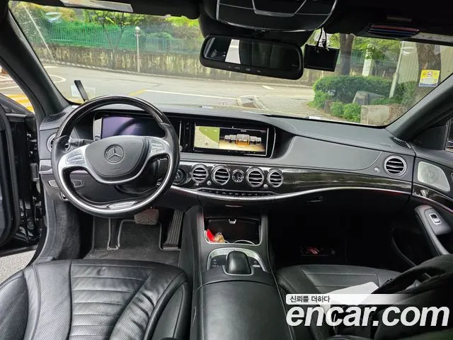 MERCEDES-BENZ S-CLASS W222 2014 — 137 600 км, чёрный, Корея — под ключ — фото 7