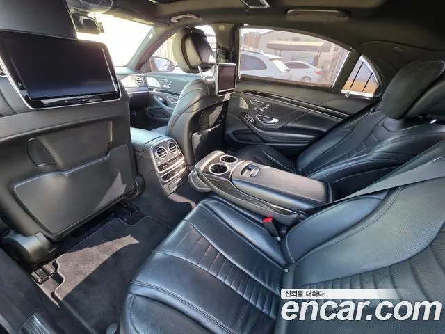 MERCEDES-BENZ S-CLASS W222 2014 — 137 600 км, чёрный, Корея — под ключ — фото 10
