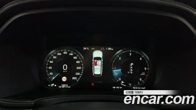VOLVO V90 CROSS COUNTRY 2019 — 140 016 км, серый, Корея — под ключ — фото 8