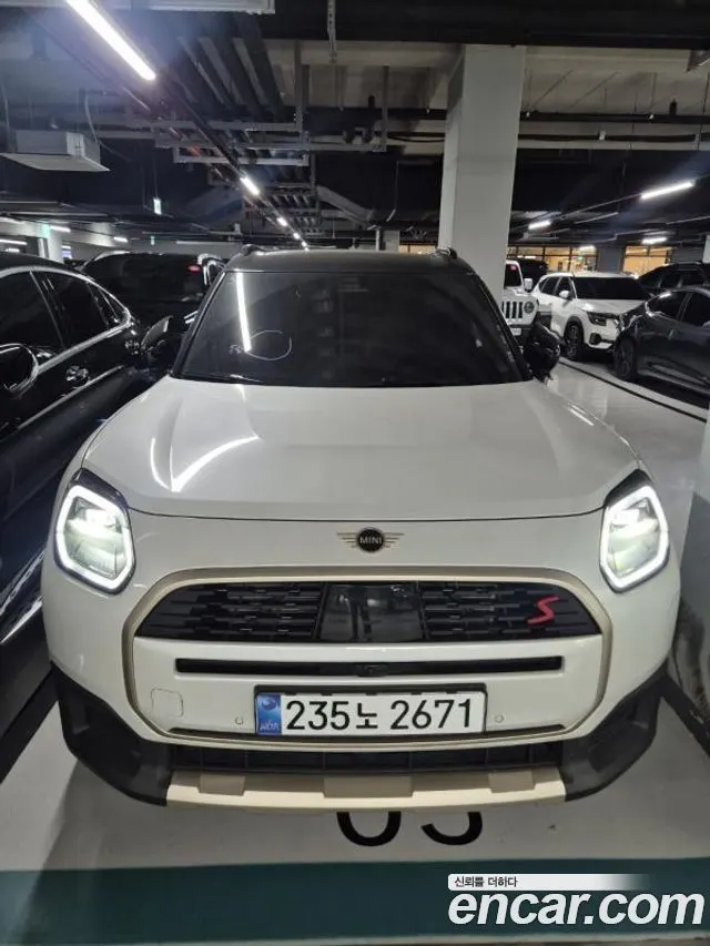 MINI COOPER S COUNTRYMAN 2025 — 8 005 км, белый, Корея — под ключ — фото 12