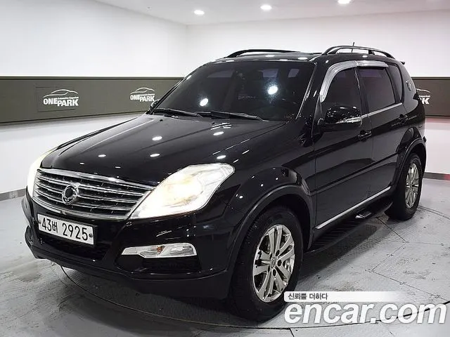KGM REXTON W 2015 — 137 133 км, чёрный, Корея — под ключ — фото 12
