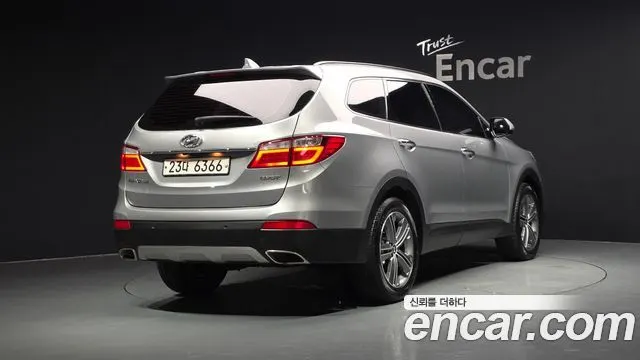 HYUNDAI MAXCRUZ 2015 — 89 020 км, серебристый, Корея — под ключ — фото 2