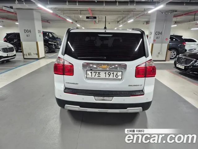 CHEVROLET ORLANDO 2015 — 100 000 км, белый, Корея — под ключ — фото 4