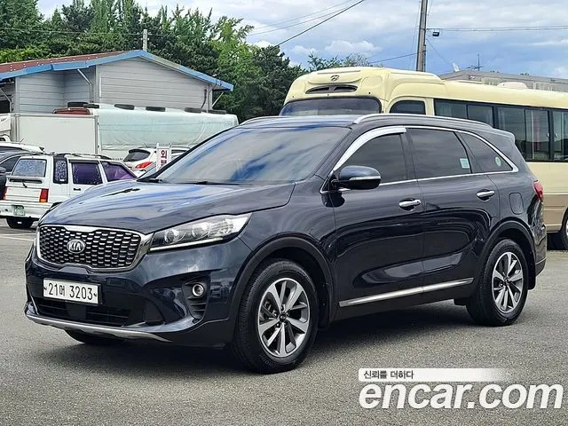 KIA SORENTO 2019 — 195 199 км, синий, Корея — под ключ — фото 1