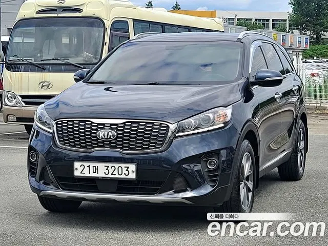 KIA SORENTO 2019 — 195 199 км, синий, Корея — под ключ — фото 3