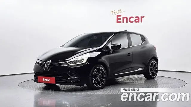 RENAULT KOREA CLIO 2018 — 79 878 км, чёрный, Корея — под ключ — фото 1