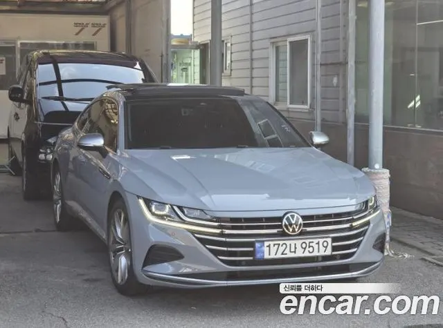 VOLKSWAGEN ARTEON 2022 — 64 421 км, серебристо-серый, Корея — под ключ — фото 2