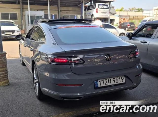 VOLKSWAGEN ARTEON 2022 — 64 421 км, серебристо-серый, Корея — под ключ — фото 3