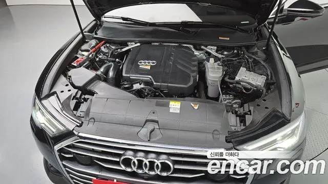 AUDI A6 2022 — 40 647 км, чёрный, Корея — под ключ — фото 6