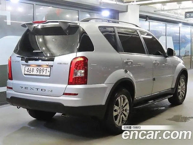 KGM REXTON W 2014 — 161 310 км, серебристый, Корея — под ключ — фото 4