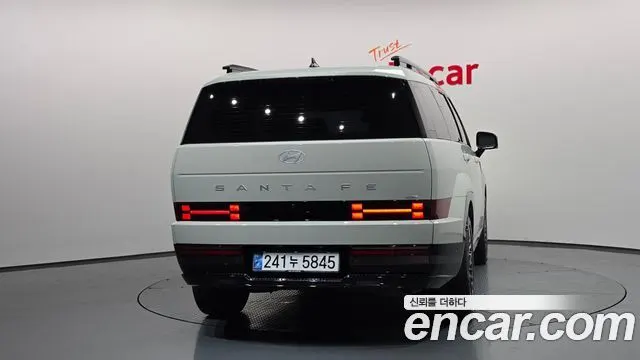 HYUNDAI SANTA FE 2024 — 18 581 км, белый-перламутр, Корея — под ключ — фото 4