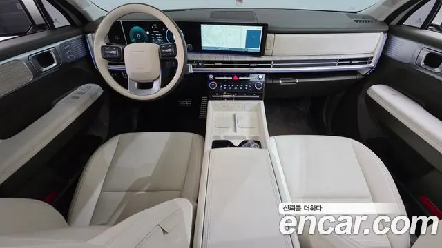 HYUNDAI SANTA FE 2024 — 18 581 км, белый-перламутр, Корея — под ключ — фото 7