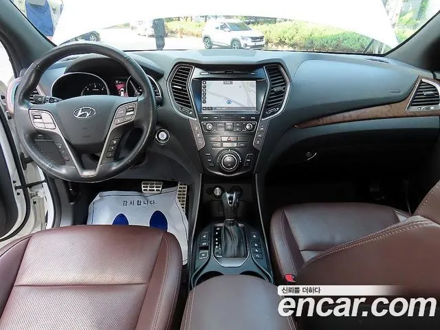 HYUNDAI MAXCRUZ 2018 — 115 366 км, белый, Корея — под ключ — фото 7