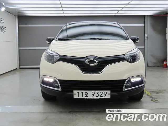 RENAULT KOREA QM3 2015 — 38 614 км, белый-перламутр, Корея — под ключ — фото 2