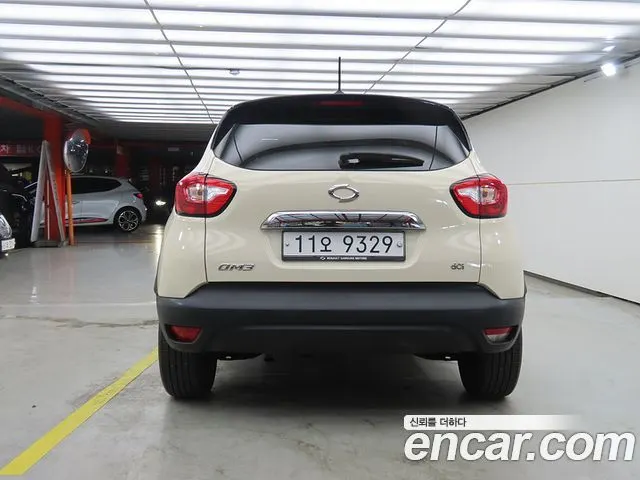 RENAULT KOREA QM3 2015 — 38 614 км, белый-перламутр, Корея — под ключ — фото 3