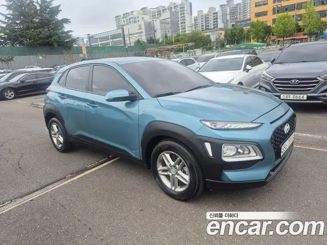 HYUNDAI KONA 2018 — 78 751 км, бирюзовый, Корея — под ключ — фото 2