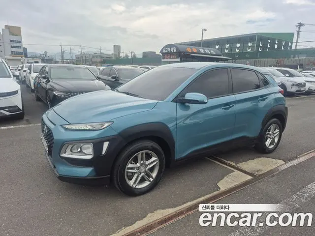 HYUNDAI KONA 2018 — 78 751 км, бирюзовый, Корея — под ключ — фото 3